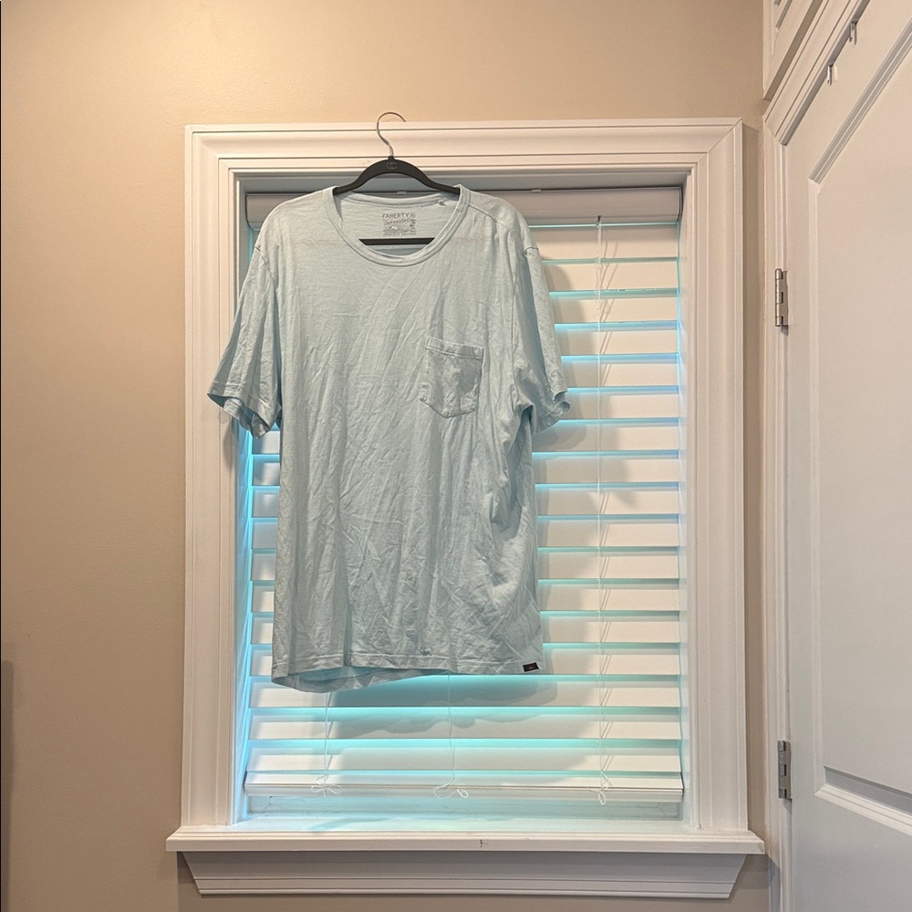 Fatherly Organic Cotton Light Blue Men's T-Shirt XXL